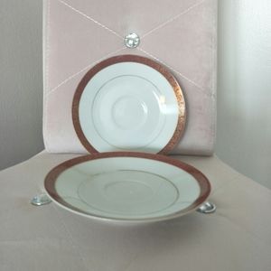 Vintage Crown Empire Plates